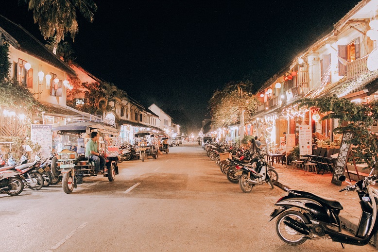 Nacht Luang Prabang