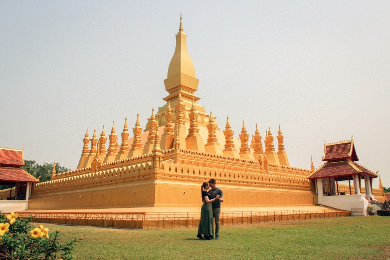 That Luang: die goldene Stupa