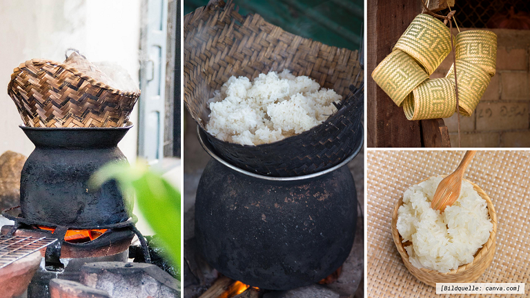 Sticky Rice (Beilage in Laos)