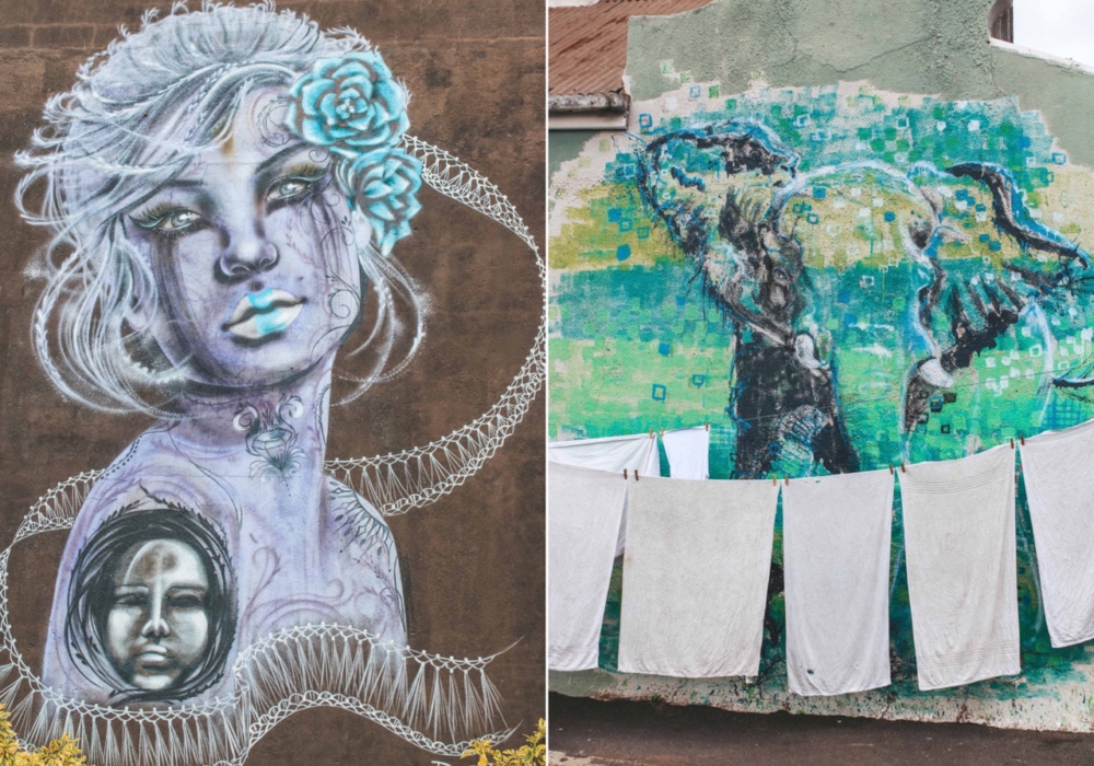 Woodstock Streetart Graffiti Kapstadt Aktivität