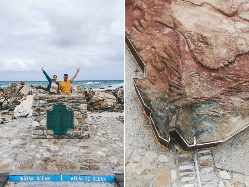 Südlichster Punkt Afrikas Kap Agulhas Garden Route