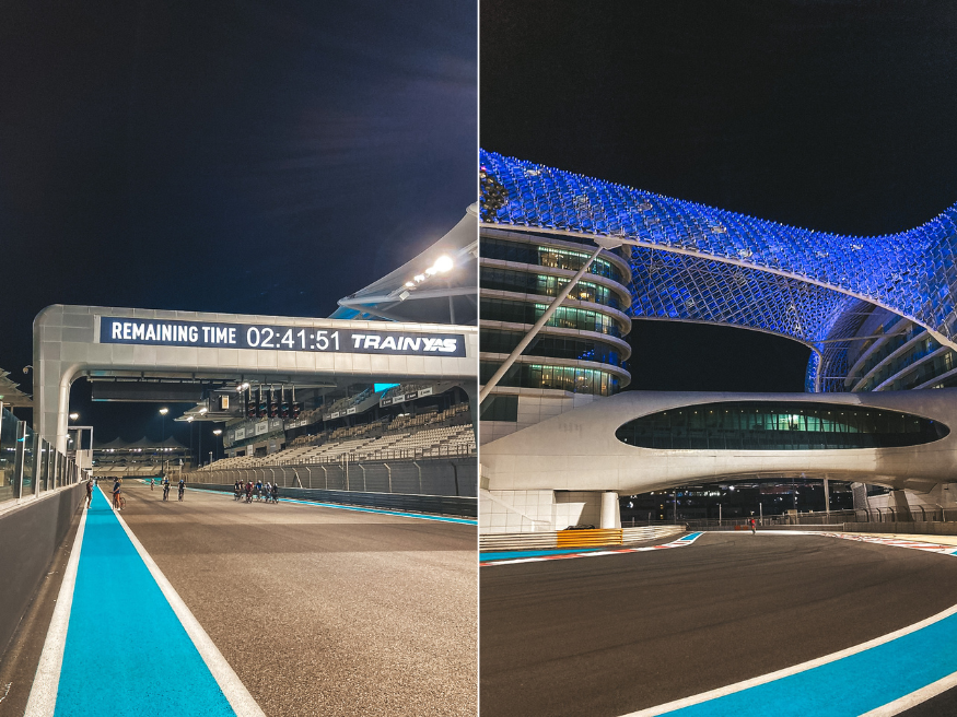 Fahrradverleih am Yas Marina Circuit Abu Dhabi Reisetipp