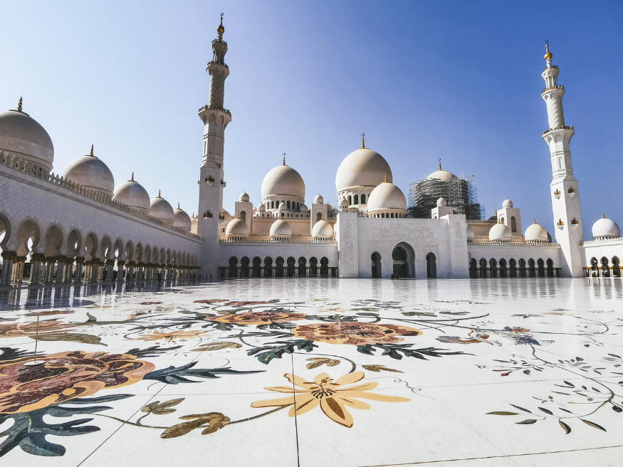 Sheikh Zayed Moschee Abu Dhabi