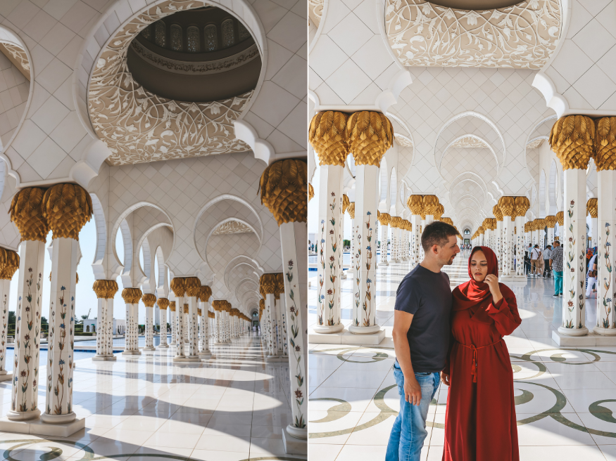 Sheikh Zayed Moschee Fotografieren