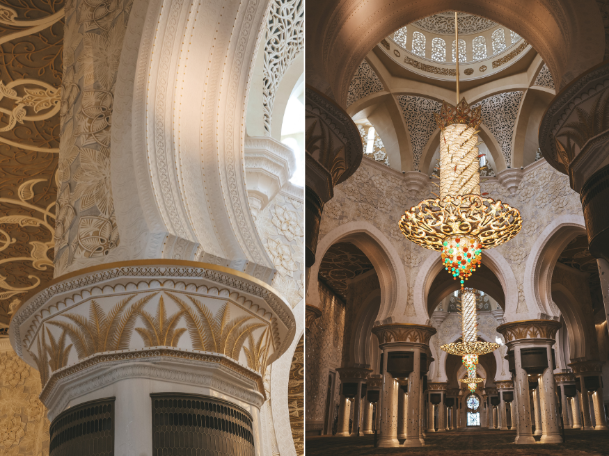 Sheikh Zayed Moschee Urlaub in den Emiraten