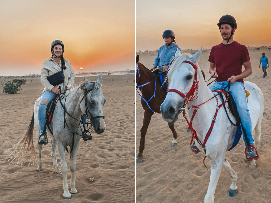 Al Ali Stables Ausritt in die Wüste