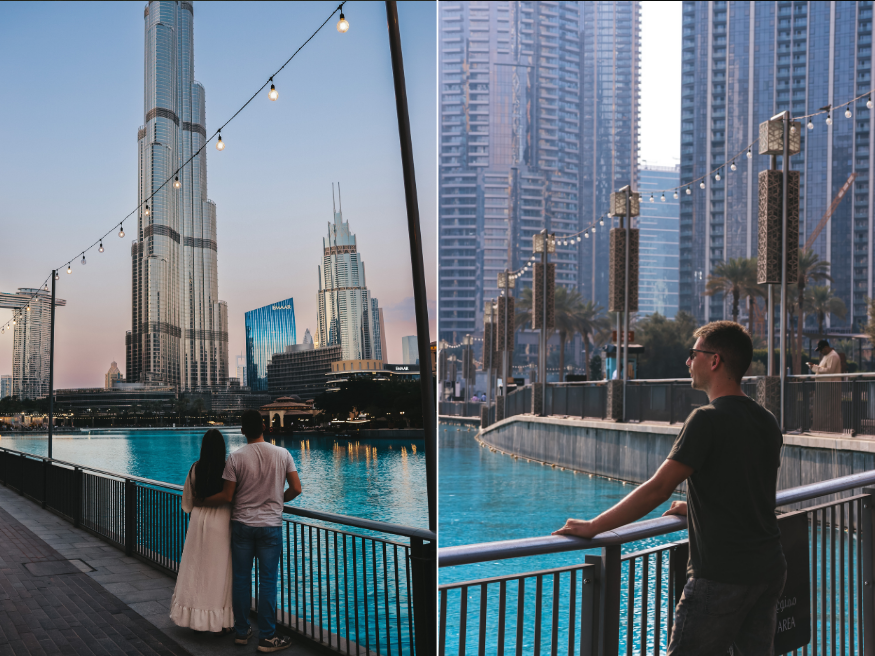 Burj Khalifa Dubai Höchster Wolkenkratzer der Welt