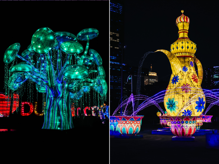 Dubai Garden Glow Attraktionen