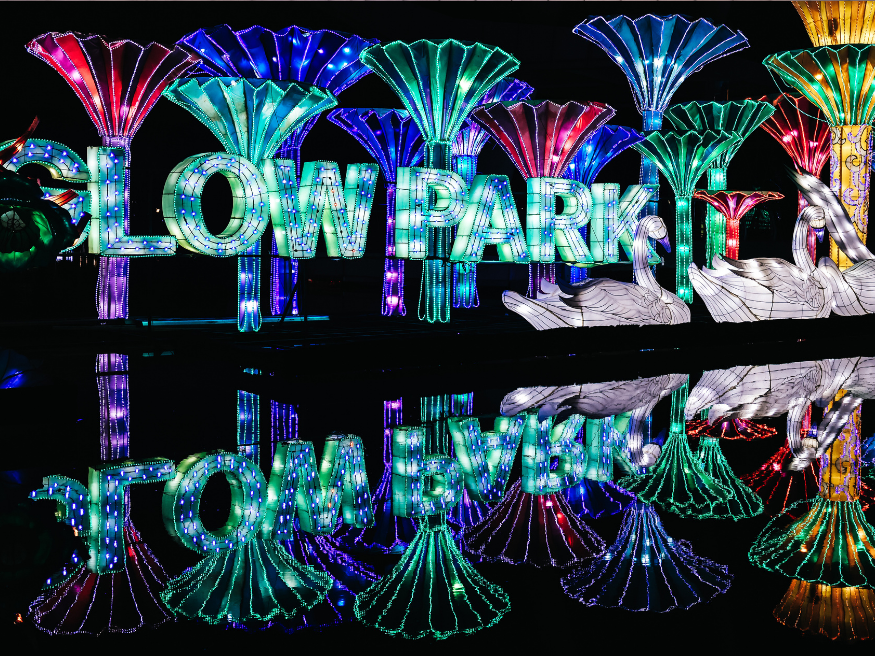 Dubai Garden Glow Lichtfestival