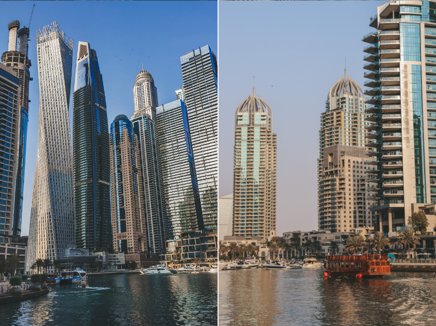 Dubai Marina The Walk Promenade