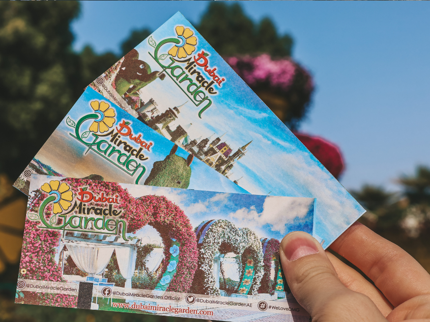 Dubai Miracle Garden Eintrittspreis