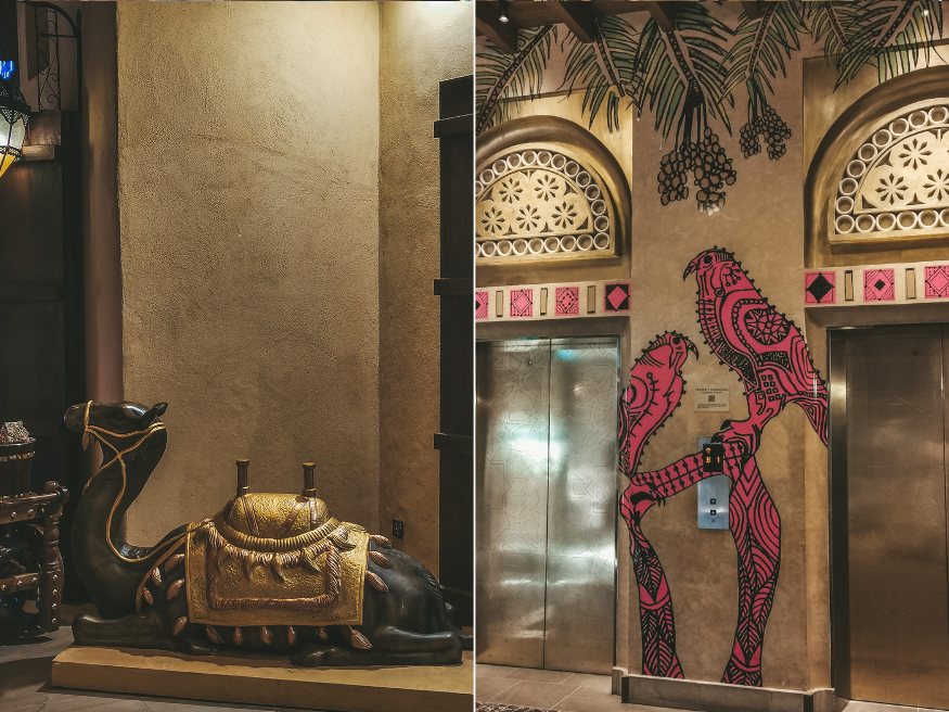 Fotografieren im Souk Madinat