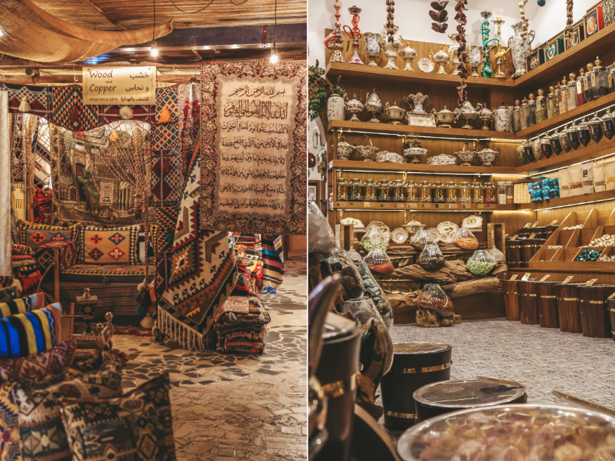 Handwerk und Kunsthandwerk im Souk Madinat