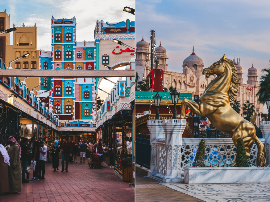 Kulturelle Shows Global Village Dubai