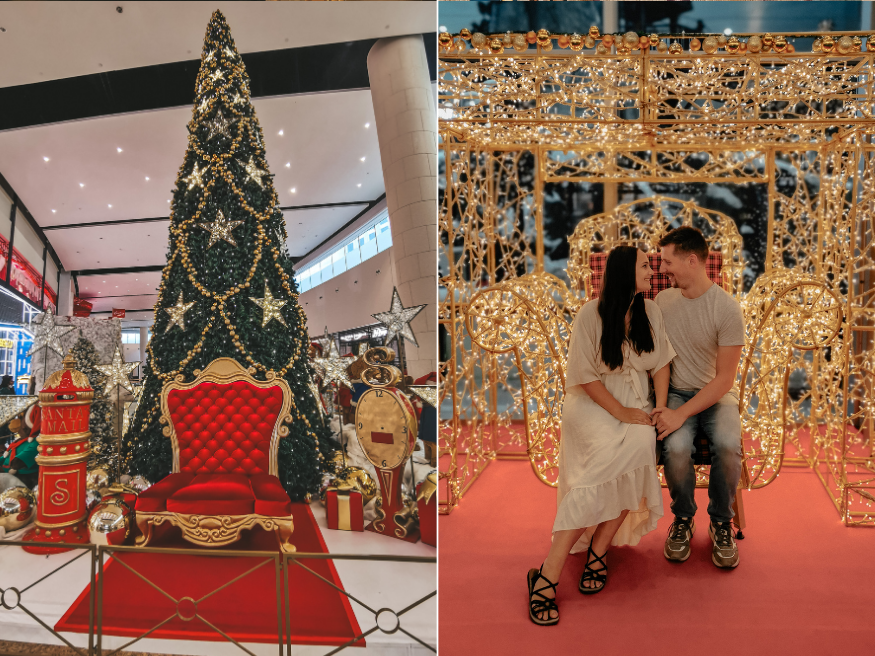 Mall of the Emirates Dubai Weihnachtsdeko