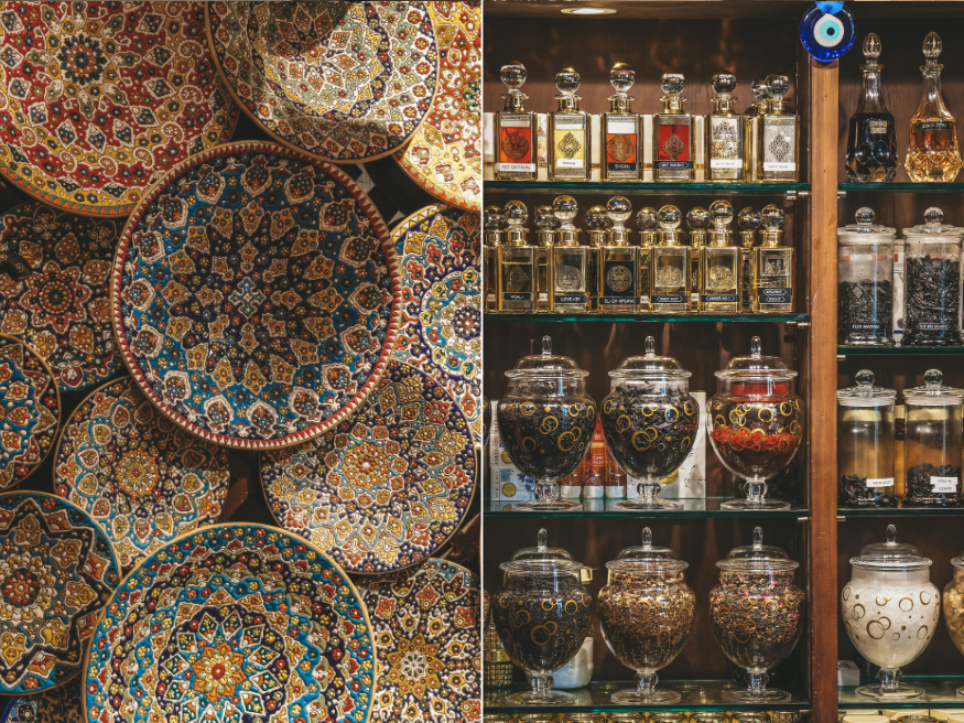 Traditioneller Markt Souk Madinat