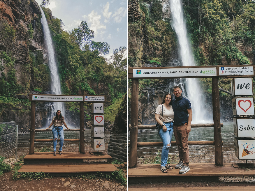 Lone Creek Falls Wasserfall Blyde River Canyon