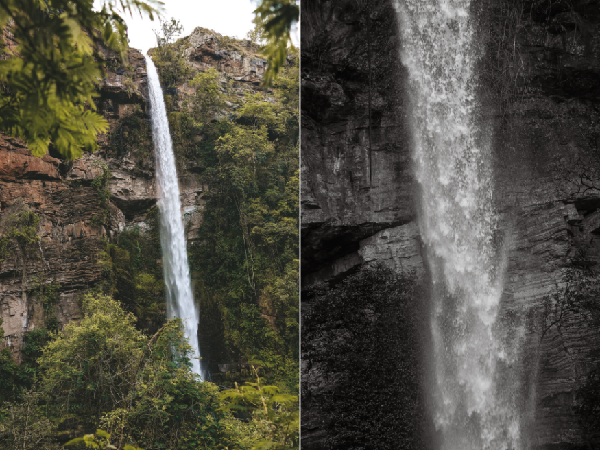 Lone Creek Falls Wasserfall Panoramaroute Südafrika