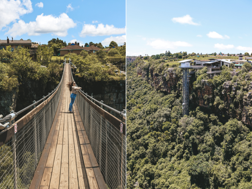 Motitsi Falls Graskop Wasserfall Südafrika